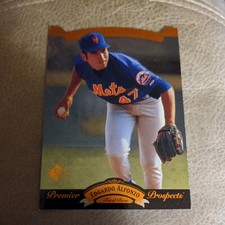 1995 SP Edgardo Alfonzo "Premier Prospects" #22 - New York Mets