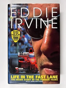 Eddie Irvine Signed Book Inside Story of the Ferrari Years First Edition 1999 - Picture 1 of 6