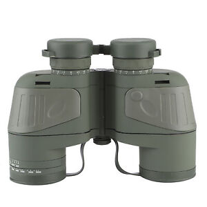 10X50 Marine Binoculars BAK4 Prism Nitrogen Waterproof Fogproof With Night Vis✧
