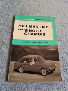 Hillman Imp and Singer Chamois Olyslager Workshop Manual VGC FREE POST - Picture 1 of 21