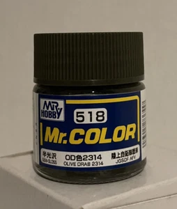 Gunze Sangyo Mr Color C-518, Olive Drab 2314. - Picture 1 of 2