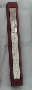 Holz Mezuzah Etui Handarbeit Kunst Eisen kombiniert Schale Mezuzah bis zu einer Größe von 12cm Nr9 - Bild 1 von 8