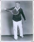 1929 Verne Mross Canton Press Junior Tennis Lost Bruce Simon Tennis Photo 8X10