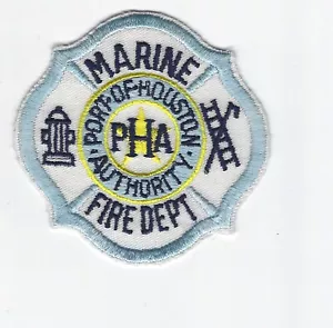 **HOUSTON TEXAS PORT AUTHORITY MARINE FIRE DEPARTMENT FIRE PATCH** - Picture 1 of 1