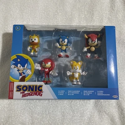 Jakks Pacific - Sonic the Hedgehog Classic 5-Pack Figures Set - Image 1 of 3