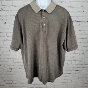 Daniel Cremieux Brown Signature Collection Golf Polo Kurzarm Shirt Gr. XXL - Bild 1 von 12