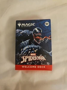 Magic: The Gathering Marvel's Venom Spiderman Welcome Deck, In Hand. New In Box - Picture 1 of 1