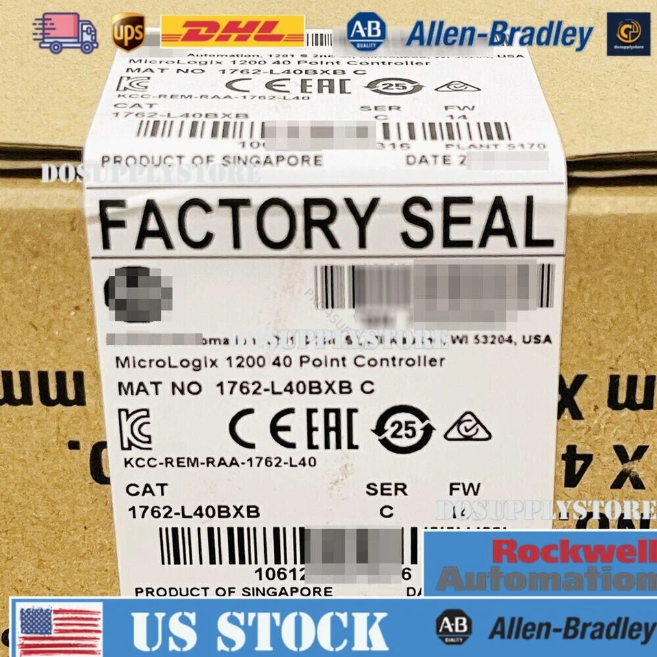 1762-L40BXB AB MicroLogix 1200 40 Point Controller Fast Shipping 1762L40BXB GQ - Image 1 of 1