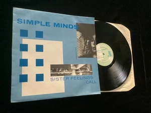 Simple Minds - Sister Feelings Call - Original UK Vinyl LP - Picture 1 of 4