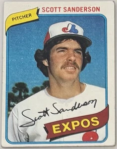 SCOTT SANDERSON Montreal Expos 1980 Topps Collector MLB Baseball Card # 578 - Picture 1 of 2