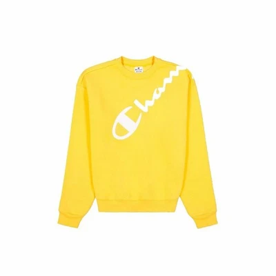 Sudadera sin Capucha Mujer Champion Amarillo - Imagen 1 de 4