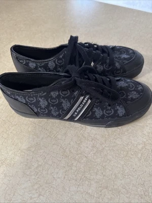Zapatilla deportiva para mujer US Polo Association negra talla 8 con cordones Foto 1 de 4