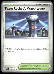 Pokemon SV10: Destined Rivals #180/182 Team Rocket's Watchtower Uncommon - Picture 1 of 2