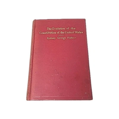 Evolution of the Constitution of the United States 1897 - Image 1 of 4