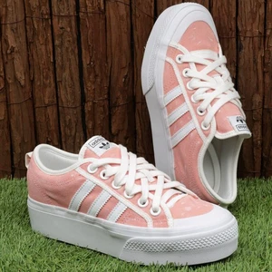 NIZZA PLATFORM PINK CUSTOMISED shoes US 6 UK 4.5 EUR 37 1/3 CHN 230 J 230 - Picture 1 of 13