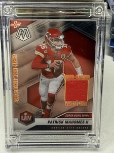 Jersey Fusion Patrick Mahomes Rookie Debut Game Worn 20.05.2017 Super Bowl MVP - Bild 1 von 13