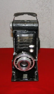 APPAREIL PHOTO LUMIERE A SOUFFLET LUDAX ANASTIGMAT FIDOR 6.3 AVEC ETUI - Photo 1/4