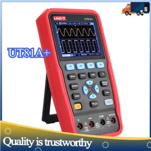 UT81A+ UNI-T Handheld Oscilloscope 4 1/2 T-RMS Multimeter 2CH 50MHz SCPI Type-C - Picture 1 of 10