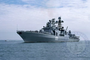 Russian Navy Udaloy Class Destroyer ADMIRAL LEVCHENKO - 6X4 (10X15) Photograph