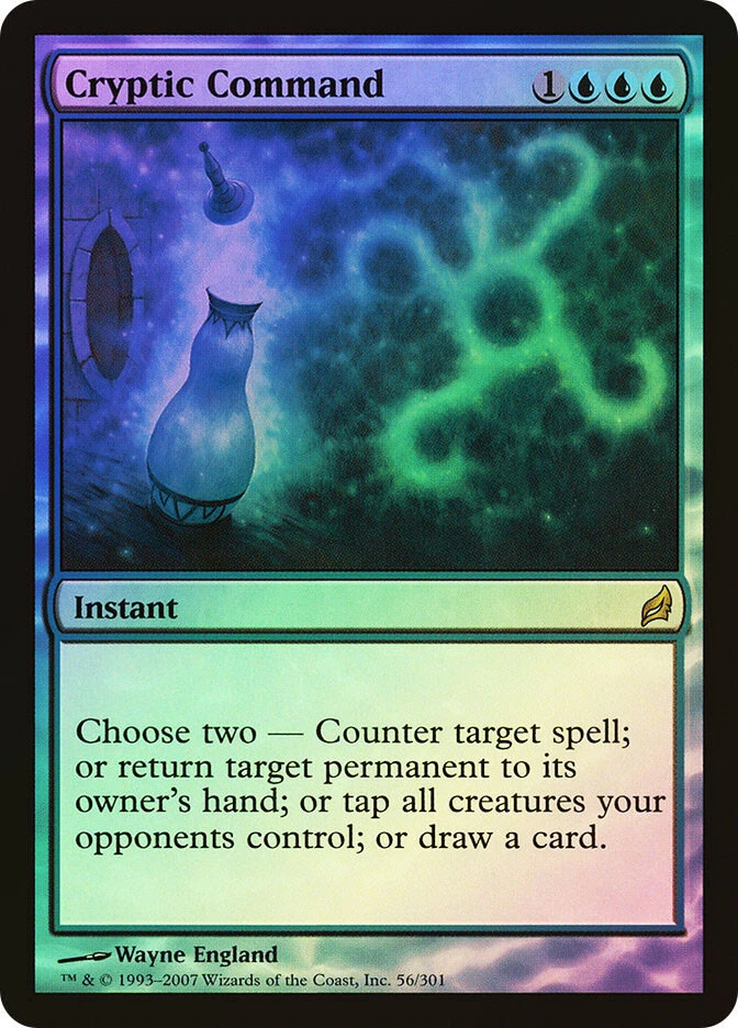 MTG FOIL Cryptic Command  - Lorwyn #56 - Image 1 of 1