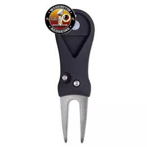 Washington Redskins 3 Super Bowl Titles Golf Ball Marker+ Switchblade Divot Tool - Picture 1 of 2