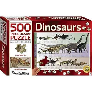 Puzzle Dinosaurs Educational Learning Jigsaw Puzzlebilities 500 Piece SEALED New - Picture 1 of 8