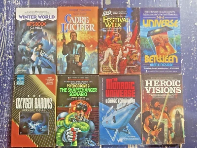 8 ACE Science Fiction Fantasy Cyberpunk SF Paperback Books The Oxygen Barons Foto 1 de 4