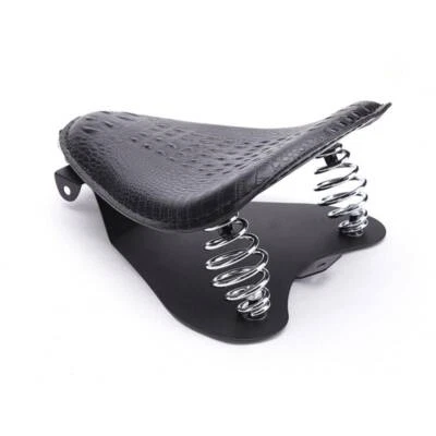 Motorcycle Spring Solo Seat With Base Kit For Harley Heritage Softail Springer A - Изображение 1 из 4