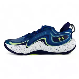 Under Armour Spawn 6 SOS Blue Men's Basketball Shoes Sneakers 3028340-400 - Picture 1 of 12