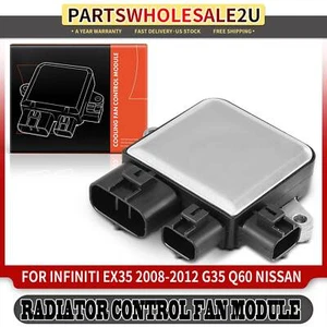 Engine Radiator Control Fan Module for INFINITI G35 G37 Q50 Q70 QX50 Nissan 370Z - Picture 1 of 9