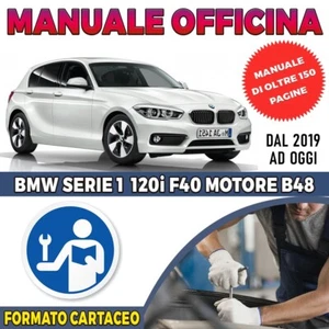 MANUALE OFFICINA CARTACEO BMW SERIE 1 F40 MOTORE 120i IN ITALIANO (2019-OGGI) - Foto 1 di 1