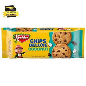 Chips Deluxe Coconut Cookies, 9.45Oz ⭐️⭐️⭐️⭐️⭐️ - Picture 1 of 1