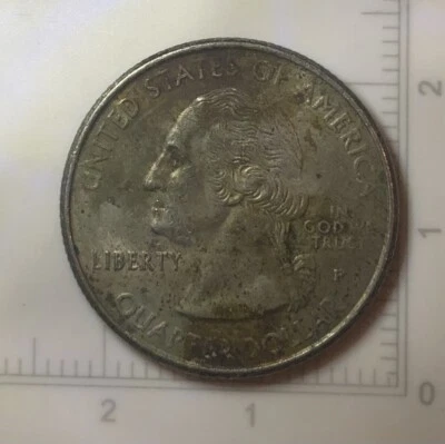 1999 P New Jersey DDO & DDR Error State Quarter Toned - Image 1 of 4