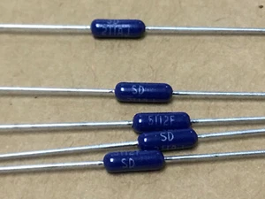 (5 PC) DALE RLR07C5112FS Metal Film Resistors 51.1K Ohm, 250V, 1±%, 100ppm - Picture 1 of 3