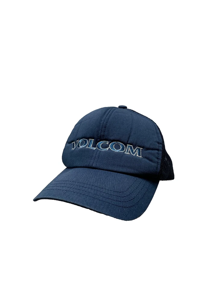 Vintage Volcom Trucker Cap Mens Size One Size Blue - Image 1 of 4