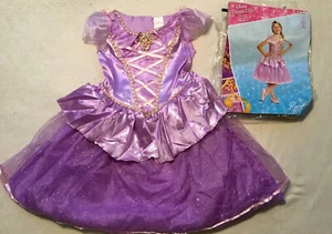 NEW Rapunzel Classic Disney Princess Tangled Halloween Costume Kid’s Med 7-8 - Picture 1 of 15