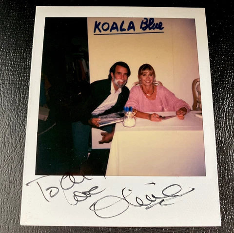 Olivia Newton John Signed Polaroid Photo Photograph Auto Autograph Grease Singer Cover