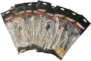 Cablemod Câbles Blancs, 5x Sata, 1x USB 3.0, 1x Audio, 1x USB, 2x Châssis E/S - Photo 1/4
