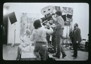 Dressed to Kill Angie Dickinson Brian DePalma directing Original 4x5 Negative  - Picture 1 of 1