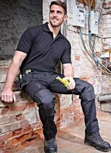 Orn Merlin Tradesman Work Trousers Size 34R Graphite 2800-15 Size W 34 Leg 32 - Picture 1 of 2