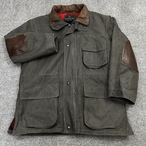 Abercrombie & Fitch Mens Flannel Lined Jacket Vintage 80s Made In USA Size 42 - Picture 1 of 12