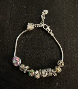 Brighton Multi Small Bead Charm Bracelet - Picture 1 of 2