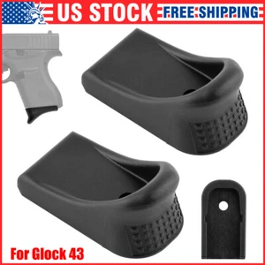 Lot of 2/4 - For Glock 43 9mm Tactical M agazine Extension PG-43+ G43 Mag Ext - Picture 1 of 12