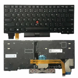 For Lenovo Thinkpad L13 Yoga Gen 2 type 20VL 20VK US Backlit Keyboard Replace - Afbeelding 1 van 12