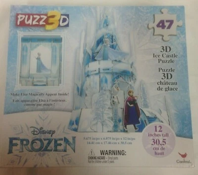 Disney Frozen 2 Puzz 3D 47-Piece Plastic Hologram Puzzle - Image 1 of 4