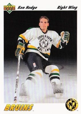1991-92 Upper Deck Hockey #41 Ken Hodge - Image 1 of 3