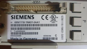 WORKING SIEMENS SIMODRIVE 6SN1118-1NK01-0AA1 FAST SHIPPING 6 MONTH WAARANTY - Picture 1 of 5