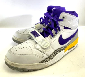 Nike Air Jordan Legacy 312 Lakers Purple White Mens AV3922-157 Size 11.5 DS54 - Picture 1 of 8
