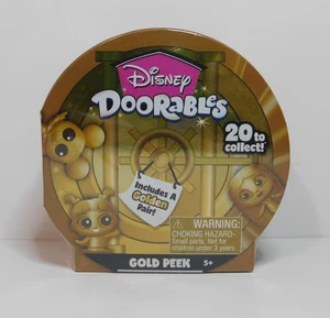Disney Doorables Gold Collector Peek 2024 – Sealed Box w/ Mickey, Stitch, Pooh - Picture 1 of 5