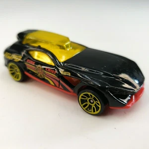 Hot Wheels Fast Master Fire Chief Car Black With Yellow Tinted Windows (R4-42) - Picture 1 of 9